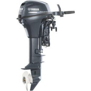 Yamaha 9.9 HP T9.9LWHB High Thrust Outboard | 20" Shaft | Electric Start | Manual Tilt